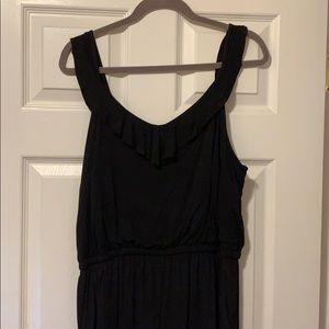 Ann Taylor LOFT sz L black romper